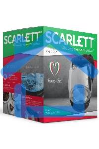Чайник электрический Scarlett SC-EK27G71 (Rosso Nero)