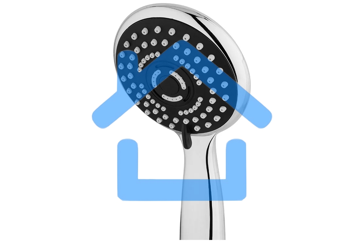 Лейка для душа РЫЖИЙ КОТ SH-852, 85 мм (четыре режима) (105686)