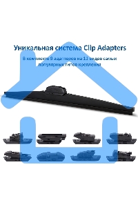 Щетка стеклоочистителя GOODYEAR GY005316 Winter Premium 16''/40 см, 9 переходников