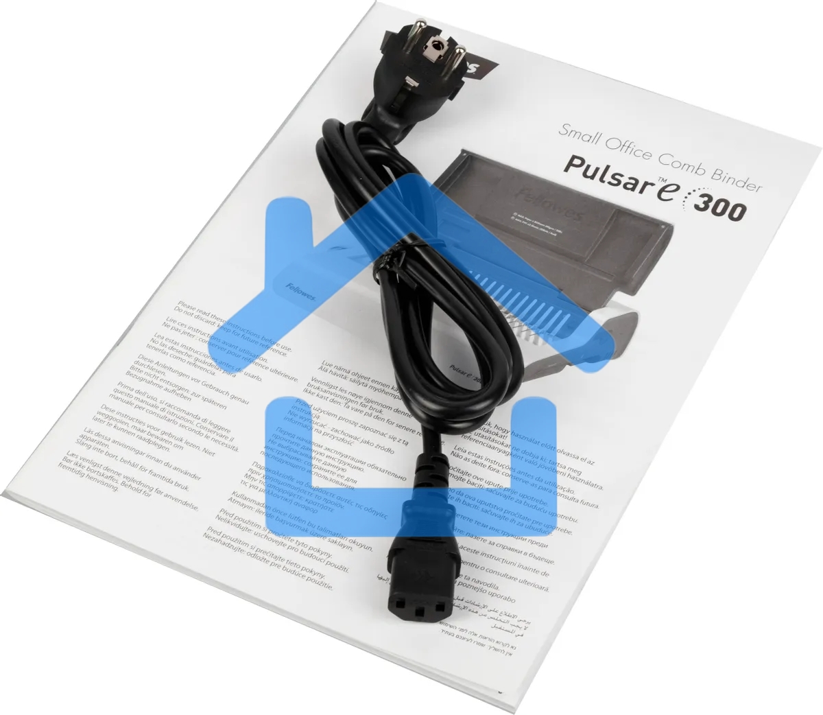 Переплетчик Fellowes Pulsar E (FS-56207) A4/перф.15л.сшив/макс.300л./пластик.пруж. (6-38мм)/электр.