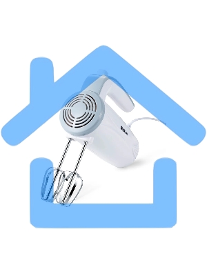 Ручной миксер Blackton Bt MX320 белый-Серый