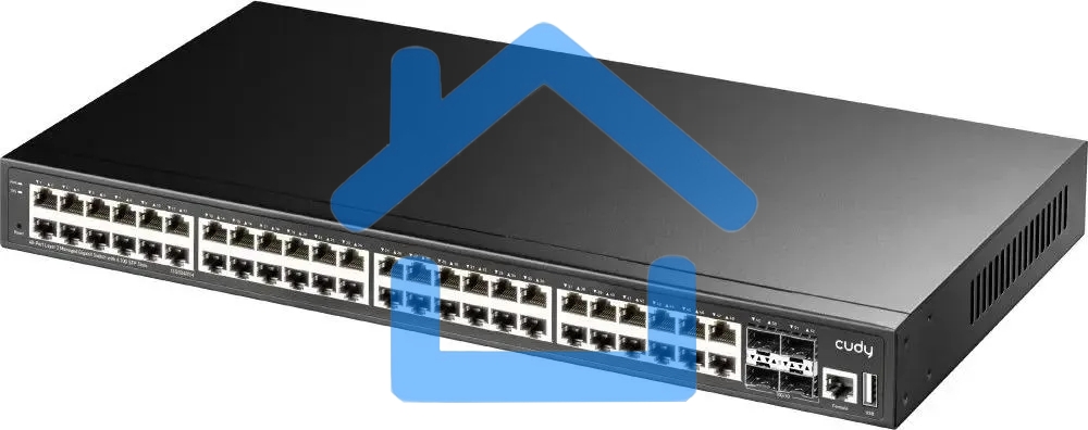 Коммутатор Cudy GS5048S4 (L3) 48x1Gbит/с 4SFP+ управляемый