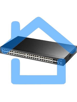 Коммутатор Cudy GS5048S4 (L3) 48x1Gbит/с 4SFP+ управляемый