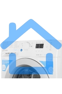Стиральная машина Indesit BWSA 7109 WSV белый, загрузка фронтальная 7 кг, 1000 об/мин, класс: A