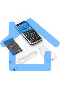 Мобильный телефон Maxvi P21i черный