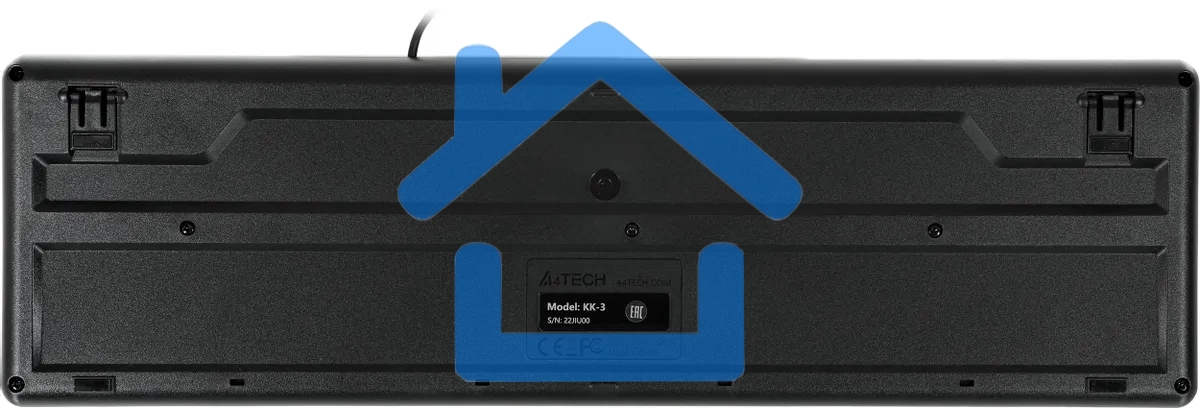 Клавиатура A4Tech KK-3 проводная, USB, черный