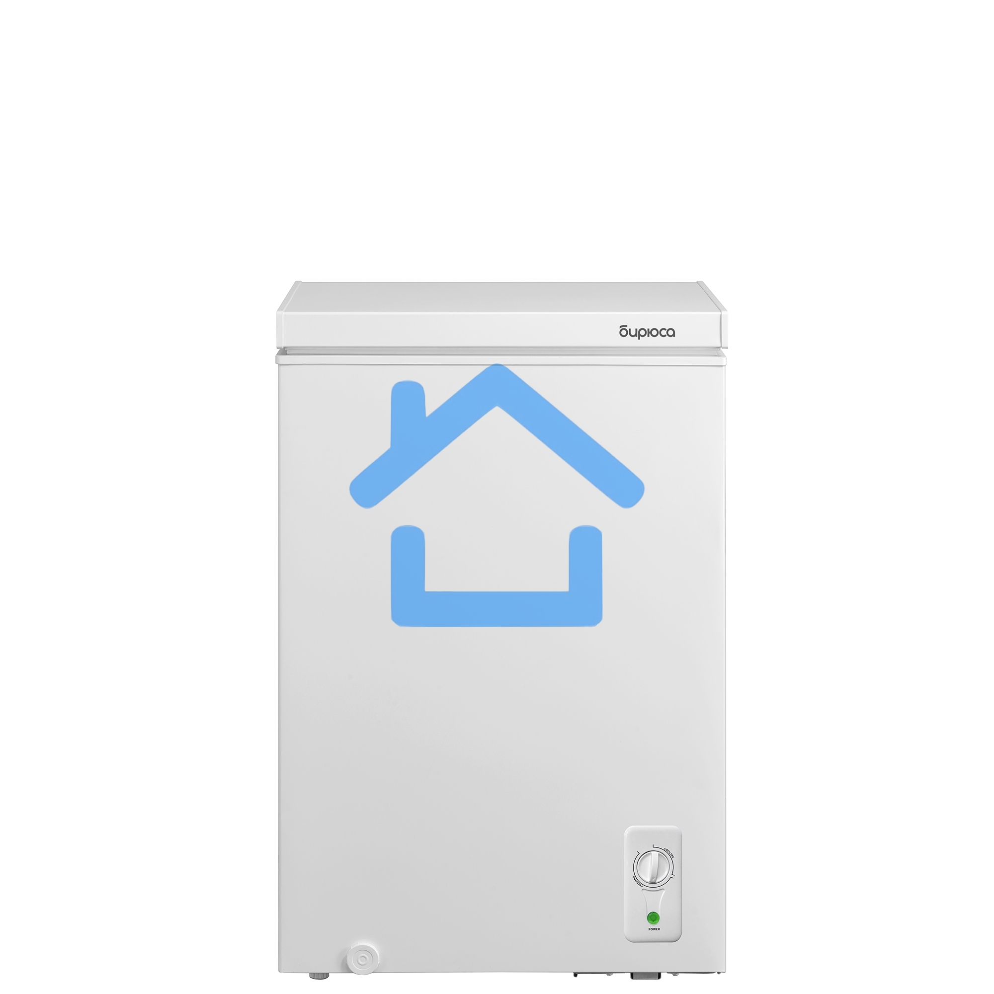 Морозильный ларь Бирюса 113KX белый, 99л