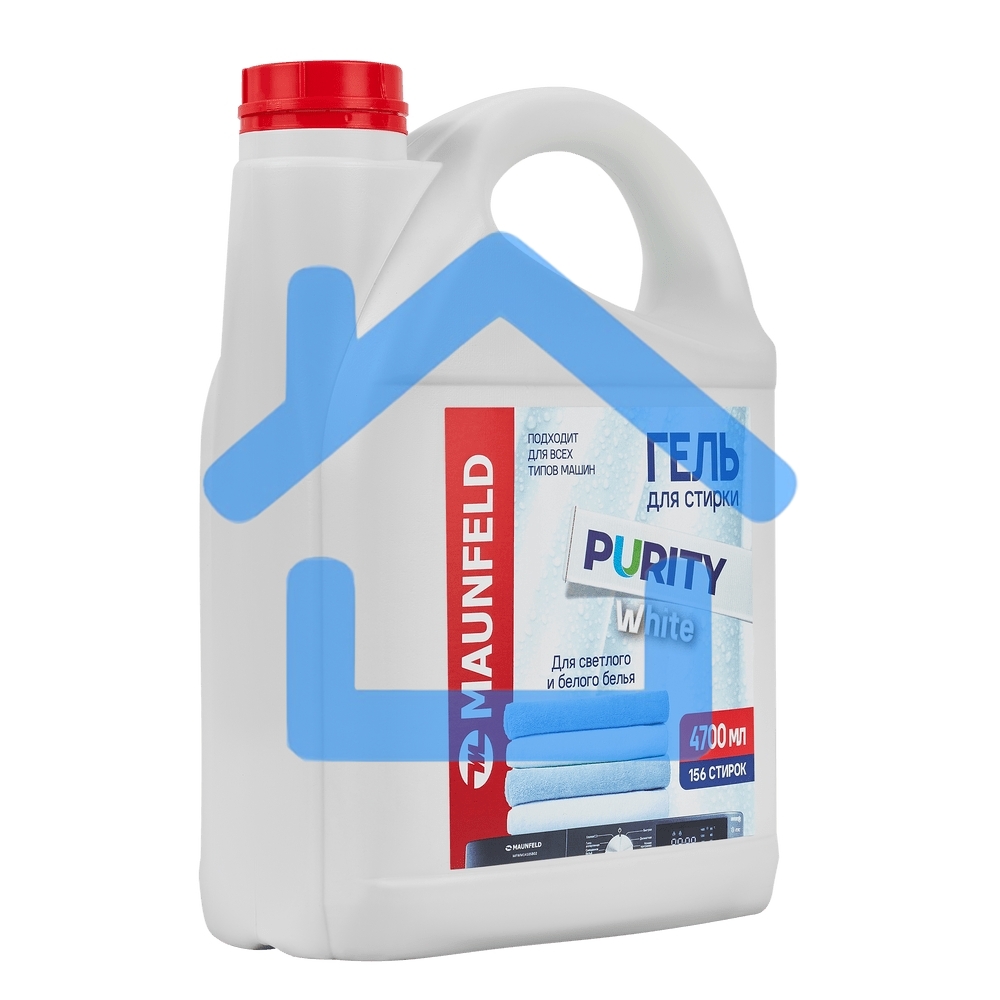 Гель для стирки Maunfeld Purity White 4700мл MWL4700PW