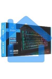 Клавиатура SVEN KB-G8400 проводная USB, черный