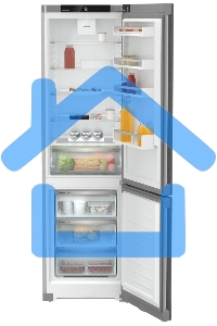 Холодильник Liebherr CNsfd 5703-22 001 Pure серебристый SteelFinish двухкамерный 266/94л морозилка снизу