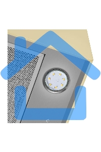 Вытяжка пристенная островная Maunfeld Bath 401 бежевая, 40 см, 1150 куб. м/ч, 52 дБ