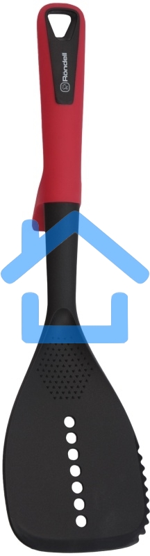 Лопатка для вторых блюд Rondell Craft RD-1871 черный/красный упак.:картонная подложка
