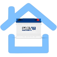 Аккумулятор Delta START MASTER EFB 1268 напряжение 12В, емкость 68А·ч, пусковой ток 700,ДхШхВ: 242x175x190мм, (-   +)