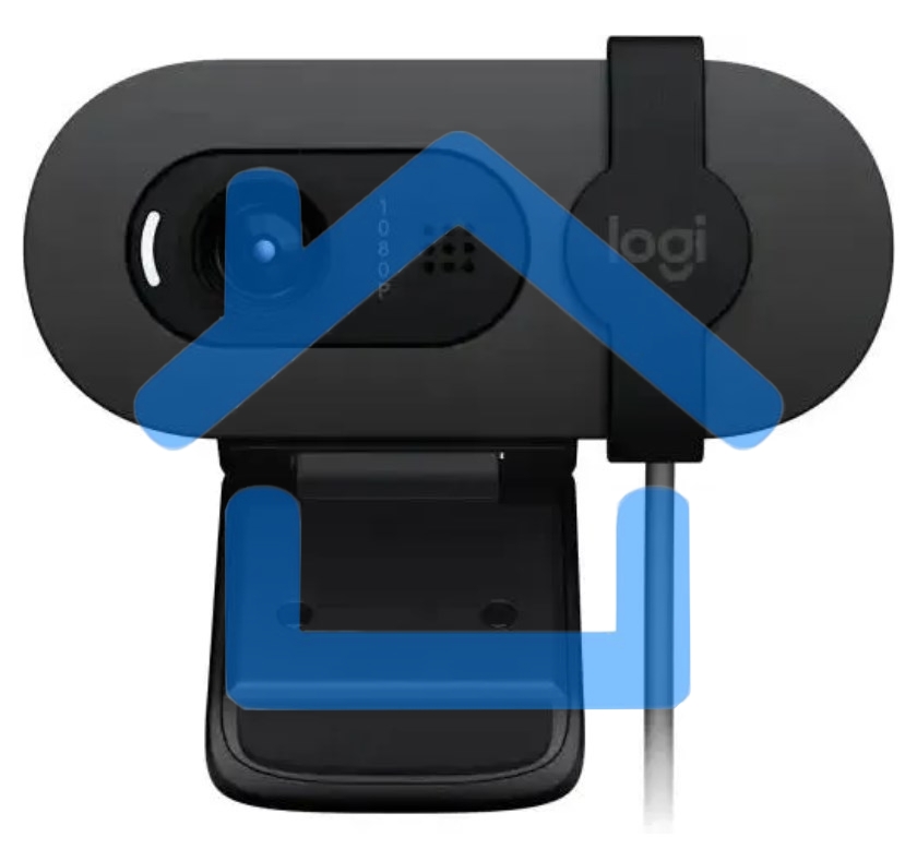Камера Web Logitech HD Webcam Brio 90 графитовый 2Mpix (1920x1080) USB 2.0 с микрофоном (960-001581)