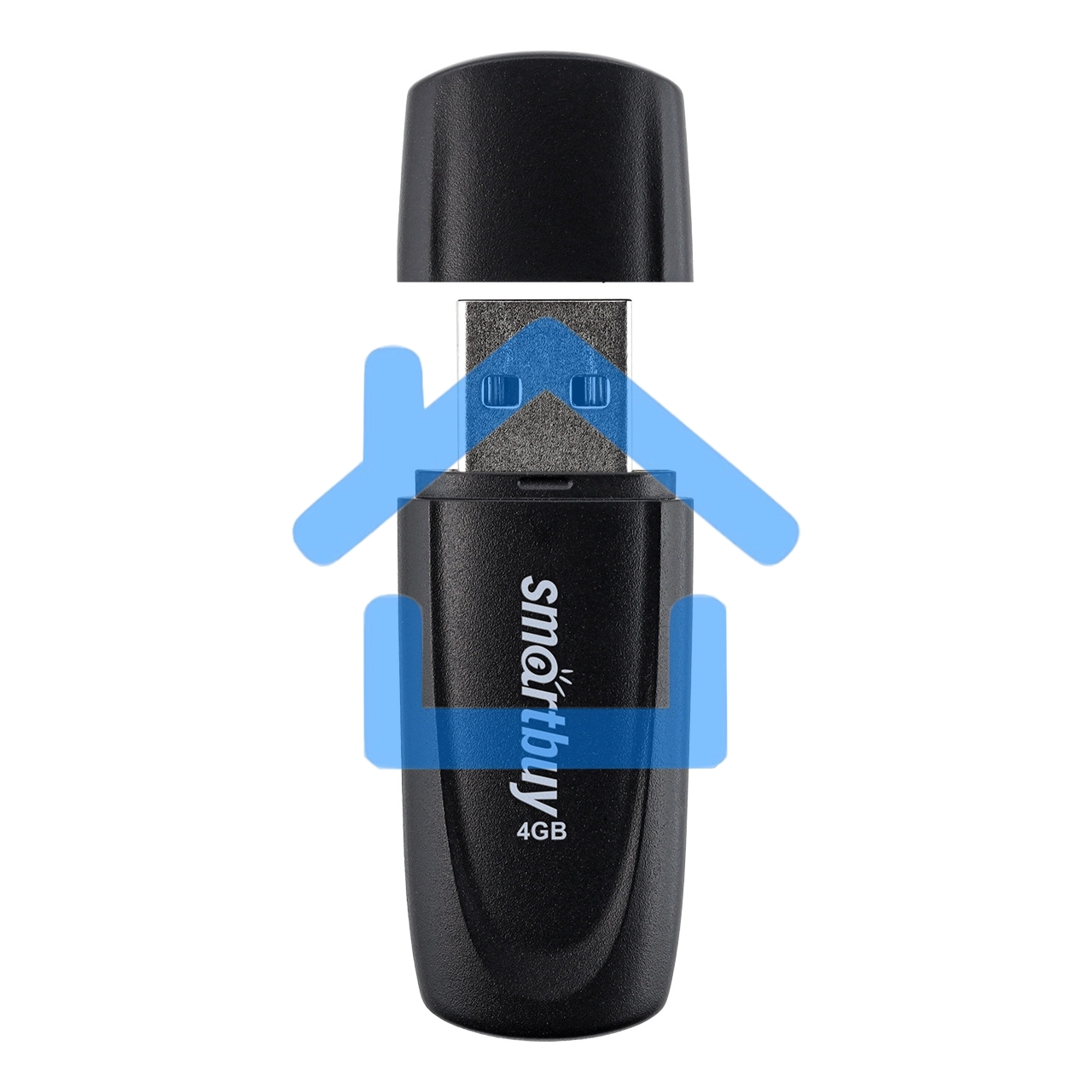 Флешка USB R/W SmartBuy R/W Scout Black (SB004Gb2SCK), 4Gb, USB 2.0, R/W 10/7, черный