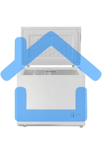 Морозильный ларь Бирюса Б-260KX белый, 240л