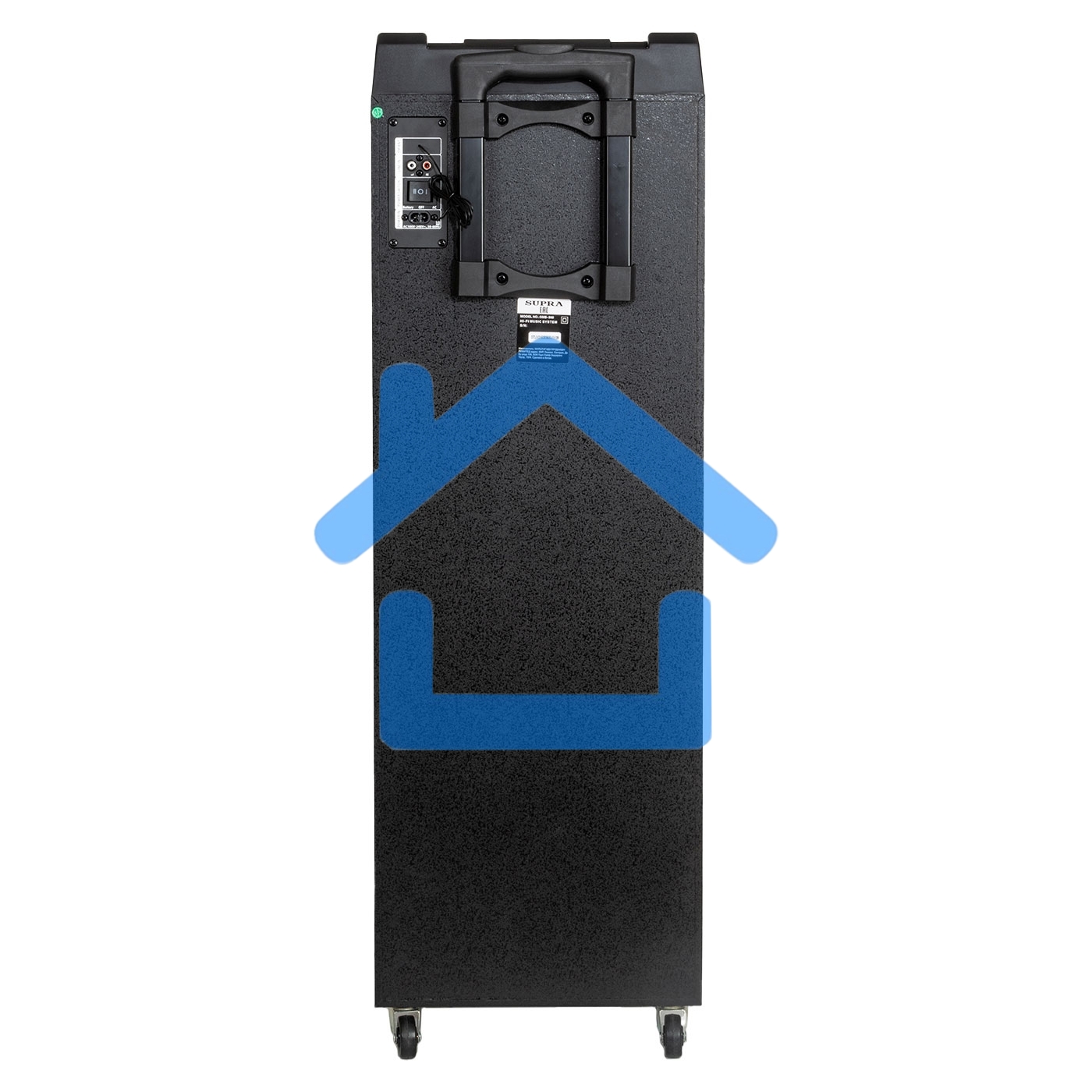 Минисистема SUPRA SMB-980 черный 1000Вт FM USB BT SD