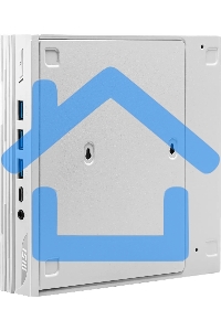 Неттоп MSI Pro DP10 12M-040BRU i3 1215U (1.2) UHDG noOS 2.5xGbitEth WiFi BT 120W белый (936-B0A622-040)