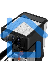 Кофеварка рожковая Kitfort КТ-7554 черный, исп. кофе - молотый, 1 л, 1350 Вт, 20 Бар