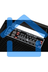 Радиоприемник портативный Сигнал Vikend Traveler черный USB SD/MMC