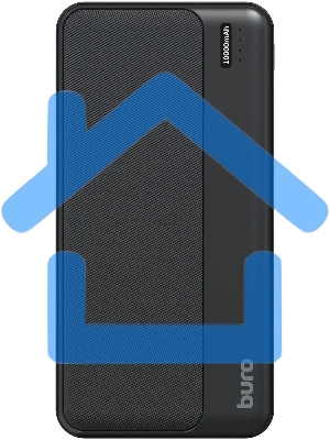 Портативный аккумулятор Buro BPF10A 10000mAh QC3.0/PD3.0 22.5W 2.1A 2xUSB-A/USB-C черный