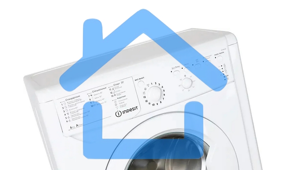 Стиральная машина Indesit IWUD 4085 белый, загрузка фронтальная 4 кг, 800 об/мин., класс: А