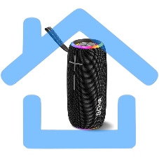 Портативная колонка BQ PBS4004 черный 20 Вт Bluetooth