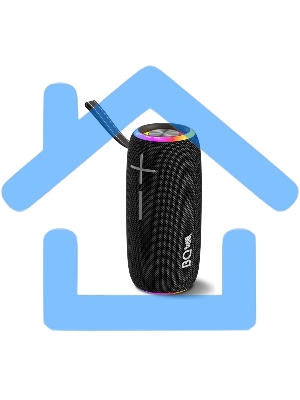 Портативная колонка BQ PBS4004 черный 20 Вт Bluetooth