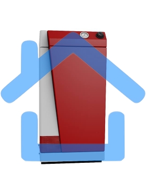 Котел напольный газ. одноконтур. энергонезав. Лемакс UNO 7,5, сталь, 7,5 кВт