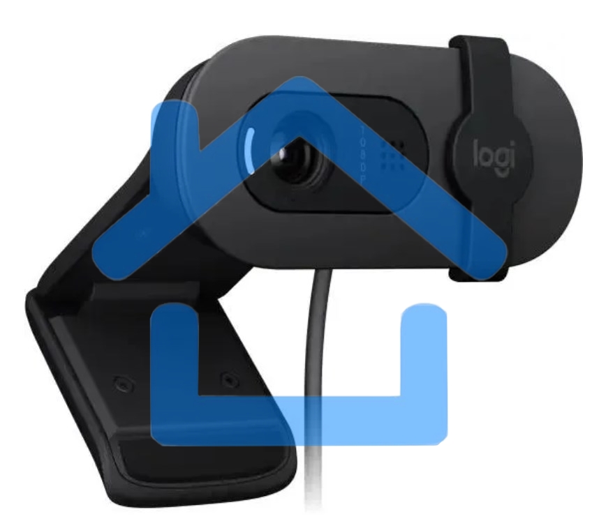 Камера Web Logitech HD Webcam Brio 90 графитовый 2Mpix (1920x1080) USB 2.0 с микрофоном (960-001581)