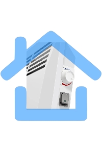 Конвектор Ballu Camino Eco Turbo BEC/EMT-1000 белый, 1000 Вт, 15 м2, термостат