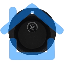 Кухонная мойка Maunfeld Medusa 485 MFQS-485B черный