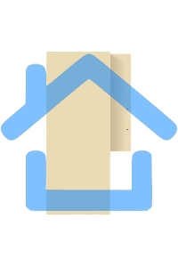 Вытяжка пристенная островная Maunfeld Bath 401 бежевая, 40 см, 1150 куб. м/ч, 52 дБ