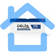 Аккумулятор Delta START MASTER EFB 12105 105Ah 12В, пусковой ток 950, ДхШхВ: 393x175x190мм, L6, Полярность: Обратная