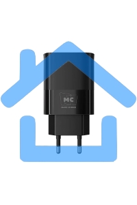 Зарядное устройство MORE CHOICE (4620202553386) NC09 1USB 3.0A QC3.0 15W, черный