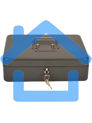 Ящик для денег Cactus CS-CB-004GY 90x300x240 серый