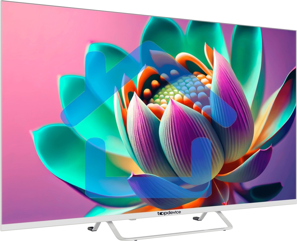 Телевизор Topdevice 43'' TDTV43CS07U белый LED 4k UHD 60Hz Smart TV