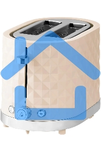 Тостер Galaxy Line GL 2912, бежевый, пластик, 1200 Вт