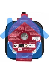 Сковорода-гриль Rondell Ginger RDA-1531 квадратная 26см покрытие: антипригарное ручка несъемная (без крышки) черный