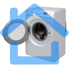 Стиральная машина Indesit BWSA 6109 WWV RU белый, загрузка фронтальная 6 кг, 1000 об/мин, класс: A