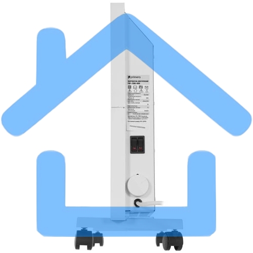 Конвектор Primera Ram PHP-1508-MXR, белый, 1500 Вт, 20 м2, термостат