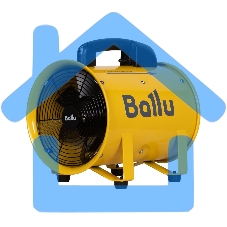 Вентилятор промышленный Ballu BIF-X10 желтый