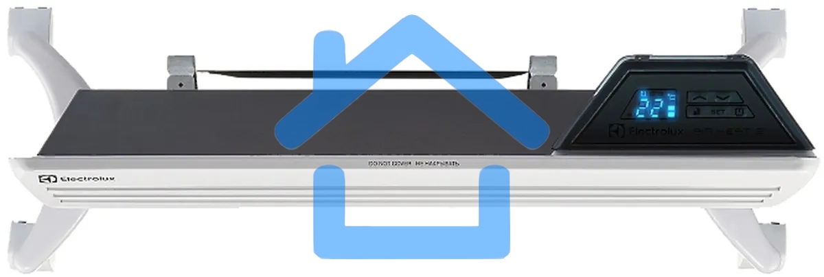 Конвективно-инфракрасный обогреватель Electrolux Air Heat 2 EIH/AG21500E белый, 1500 Вт, 20 м2, термостат, дисплей