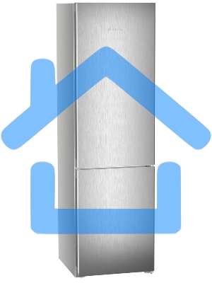 Холодильник Liebherr CNsfd 5703-22 001 Pure серебристый SteelFinish двухкамерный 266/94л морозилка снизу