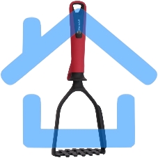 Картофелемялка Rondell Craft RD-1869 черный/красный упак.:картонная подложка