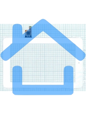 Сенсорное стекло (тачскрин) MA702Q6. белое