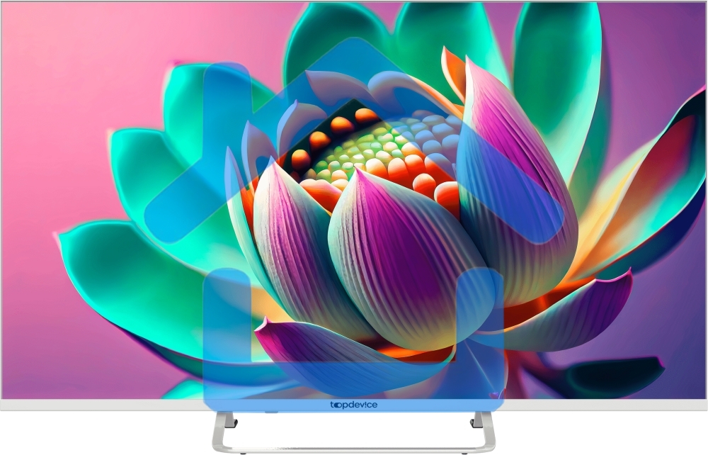 Телевизор Topdevice 43'' TDTV43CS07U белый LED 4k UHD 60Hz Smart TV
