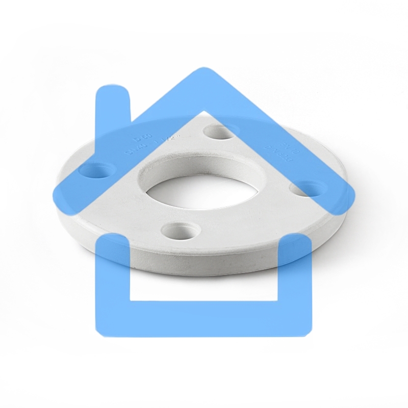 Фланец 25 пластиковый полипропиленовый PPR белый PRO AQUA