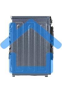 Стиральная машина Бирюса WM-SC914/15 W перламутровый синий, загрузка фронтальная 9 кг, 1400 об/мин, класс А+++