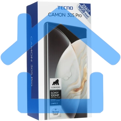 Смартфон Tecno Camon 30S Pro, 8/256Gb, серый